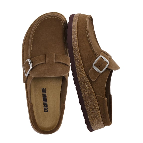 Women's Cushionaire Hobby Leather Clogs