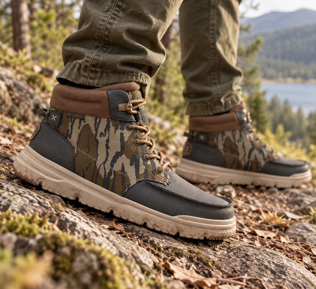 HEYDUDE Mossy Oak OBL Collection