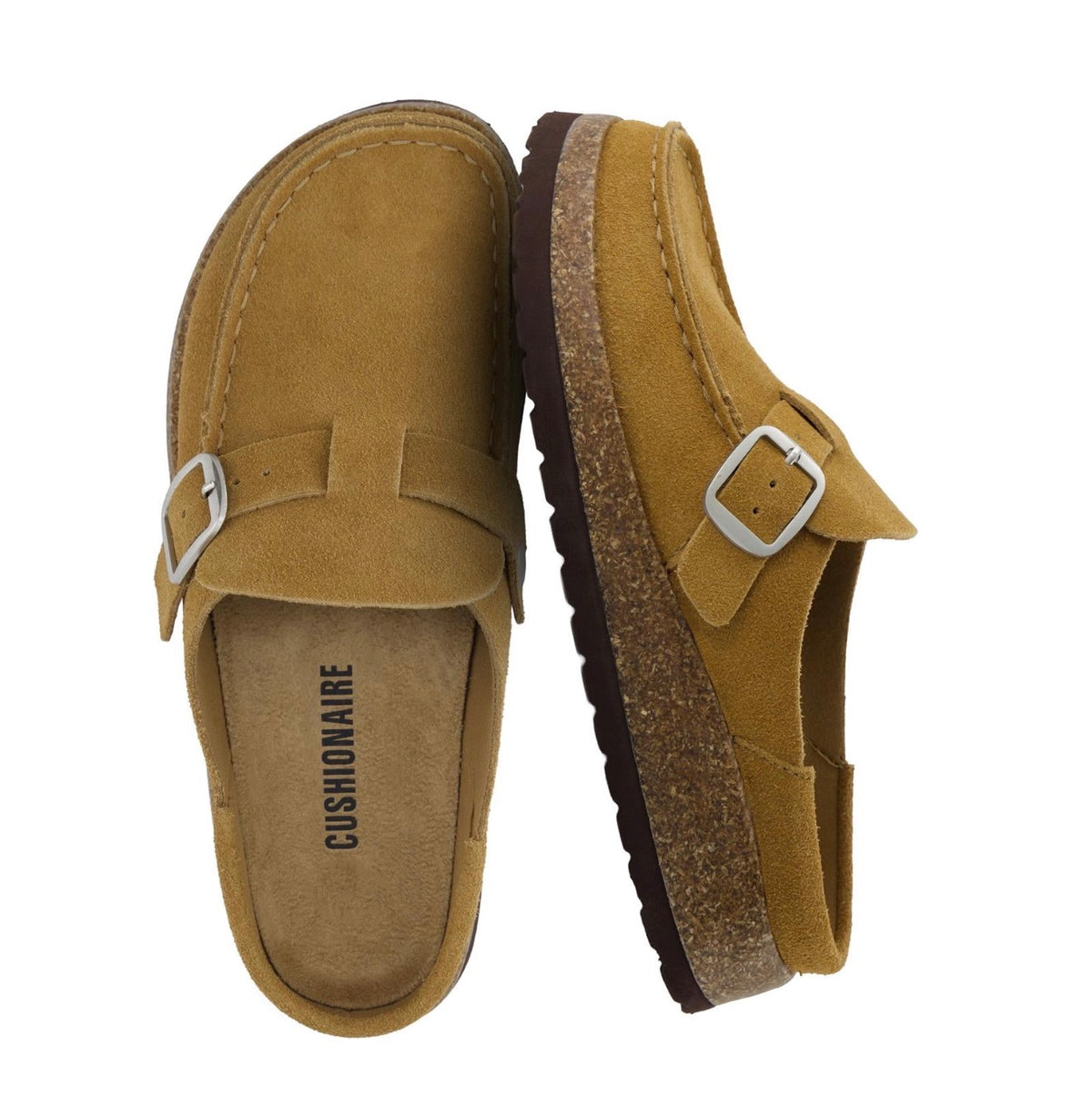 Women's Cushionaire Hobby Leather Clogs