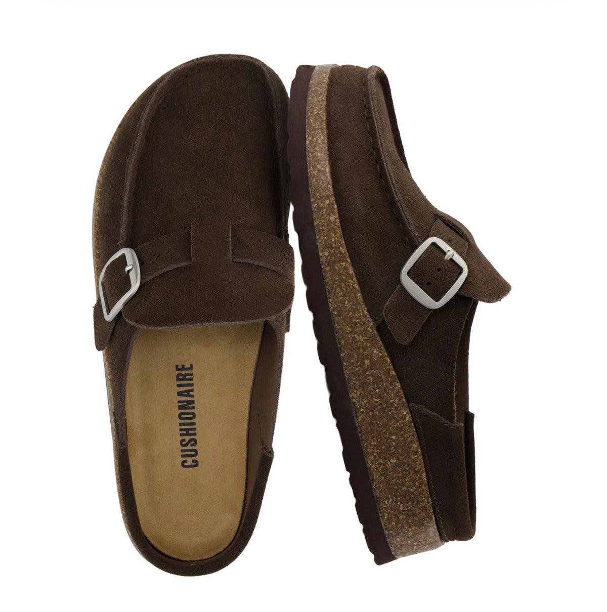 Women's Cushionaire Hobby Leather Clogs