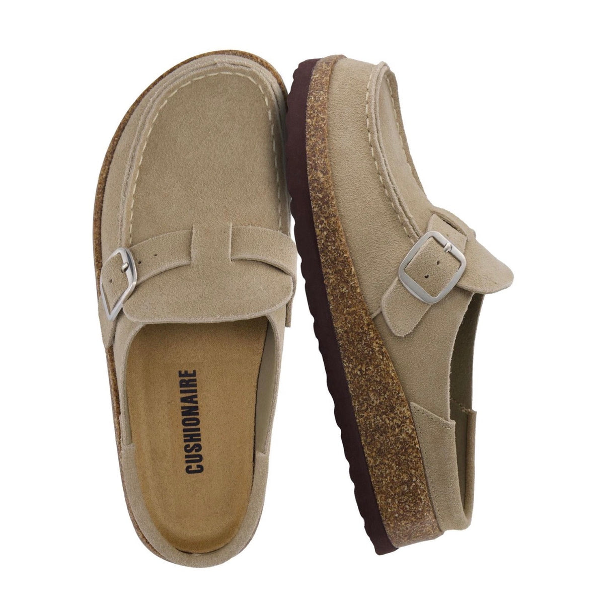 Women's Cushionaire Hobby Leather Clogs